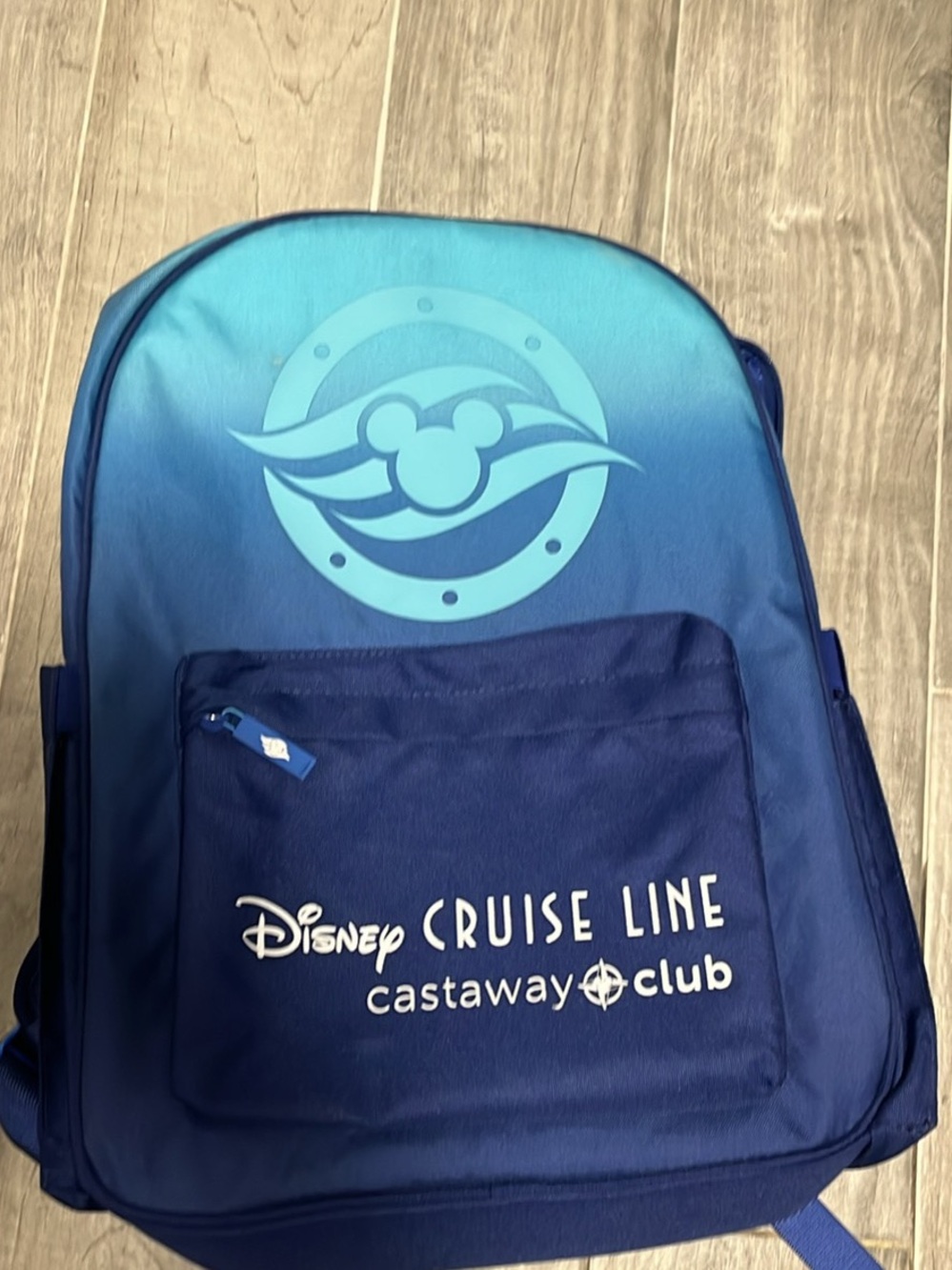 Disney Blue Gradient Cruise Line Backpack